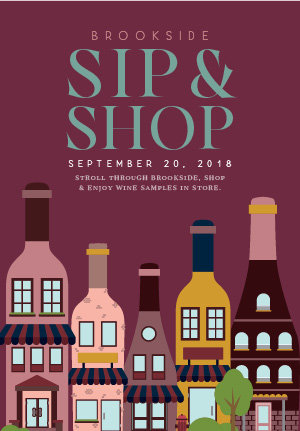 Brookside Hosts Second Annual Sip & Shop