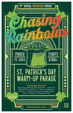 2023 St. Pat's Warm-Up Parade March 11th at 2pm
