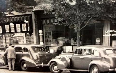 Barber Shop circa late 1930s