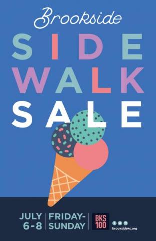 Brookside sidewalk sale
