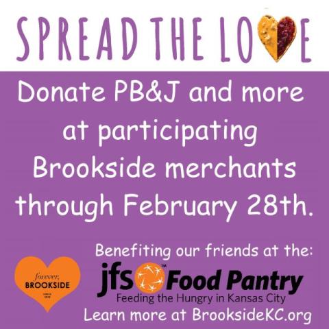 Spread the Love - donatate a spreadible item at participating businesses