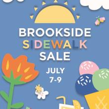 Sidewalk sale July 7th through 9th
